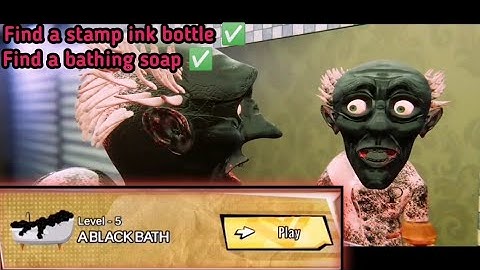 Mad Scientist : Level 5 A Black Bath all item