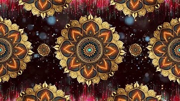 Mandala Flower Rotation VJ LOOP VIDEO FREE