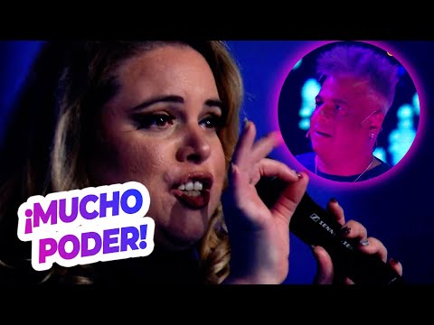 Dejó todo en la imitación de Adele y el jurado vibró con su versión de "Rolling in the deep"