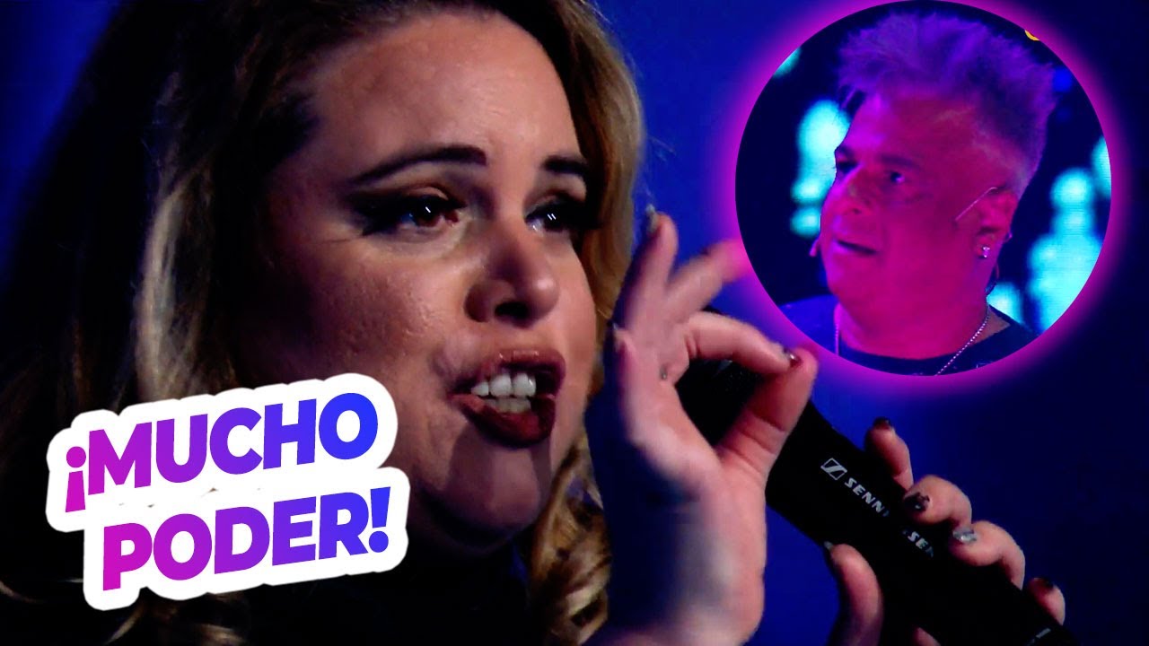 Dejó todo en la imitación de Adele y el jurado vibró con su versión de "Rolling in the deep"