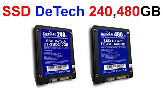 Диск SSD DeTech 240GB и 480GB - Обзор и Тест !!!