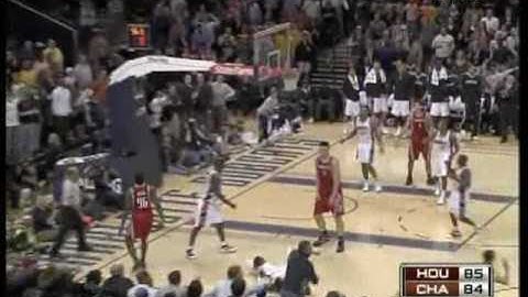 Yao ming 3 pointer  Vs  Bobcats 3/13/2009