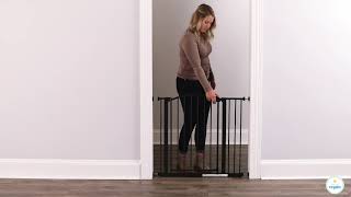 Regalo Easy Step Arched Décor Walk Thru Baby Gate, Includes 4-Inch Extension Kit