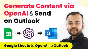 How to Auto-Generate Blog Content from Google Sheets Using OpenAI & Send on Outlook