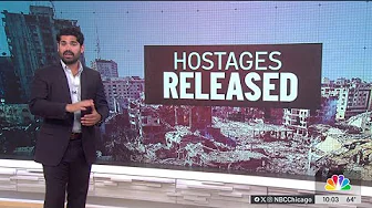 Israeli hostages freed under historic peace deal