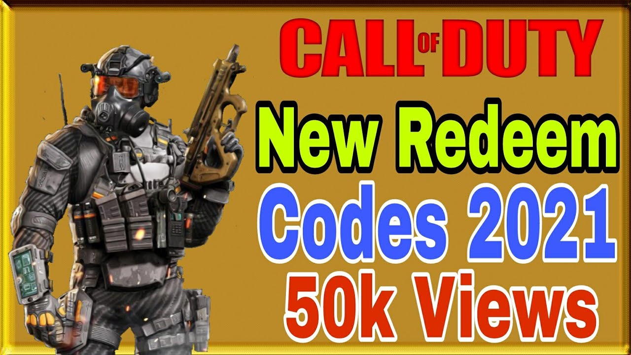NEW CALL OF DUTY MOBILE REDEEM CODES 2021 - CALL OF DUTY CODES APRIL 2021 