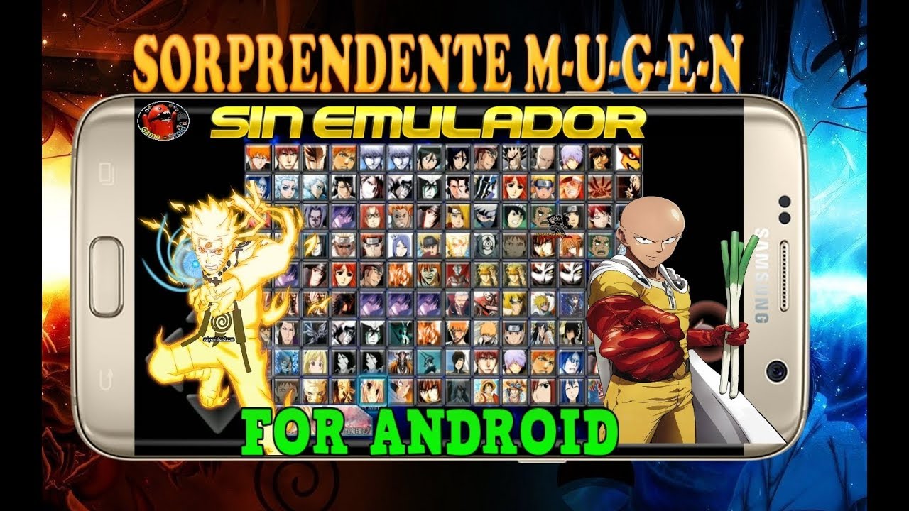 DESCARGA MEGA MUGEN NARUTO VS BLEACH para android apk sin emulador - YouTube