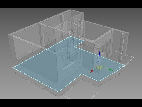 Видео: Как создать полы и потолок в 3ds Max. Создаем дизайн интерьера