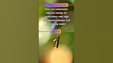 Top SQA Automation Questions for Viva Test | Software Testing Prep