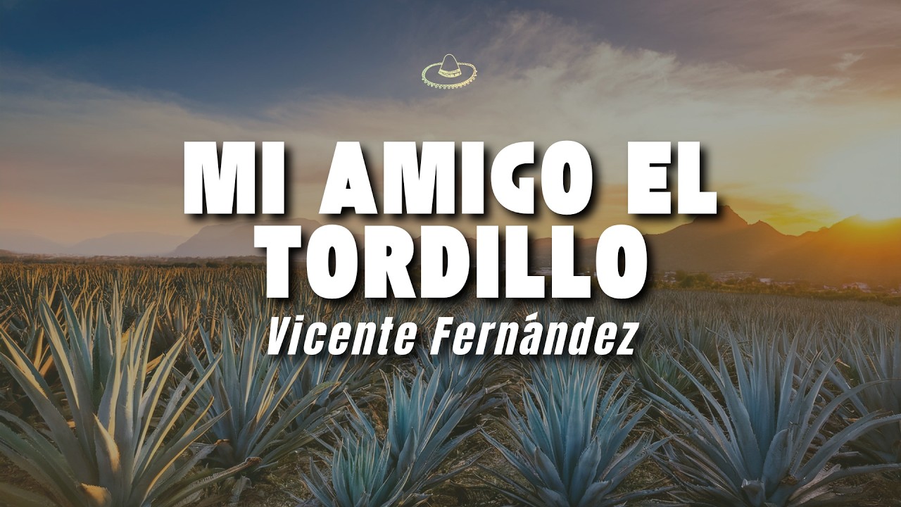 Vicente Fernández - Mi Amigo el Tordillo (Letra/Lyrics)