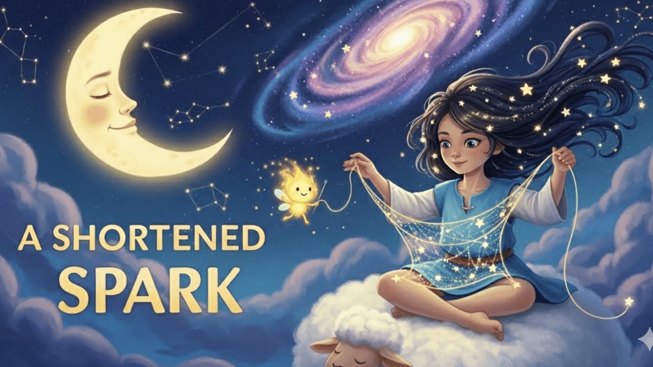 Сокращенная Искра: Сказка о Звездном Ткаче — Рассказы на английском языке для детей