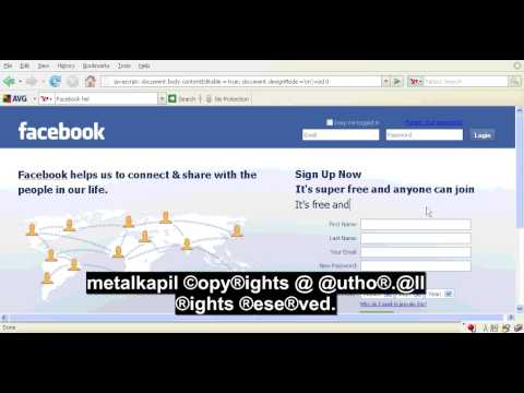 Facebook Trick - How to edit Facebook webpage