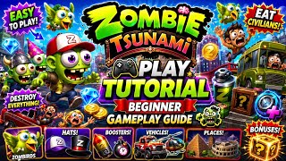 🎮 Zombie Tsunami Play Tutorial Beginner Gameplay Guide  screenshot 5