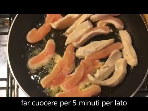 RICETTA STRACCETTI DI PETTO DI POLLO ALL'ACETO BALSAMICO