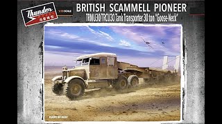 Thunder Models 1/35 Scammell Pioneer TRMU30/TRCU30 Tank Transporter 30 ton  'Goose Neck' # 35207 