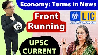 [Economy] Front-running & Insider-Trading | Sharemarket - SEBI Ban LIC Manager  UPSC | Mrunal Patel