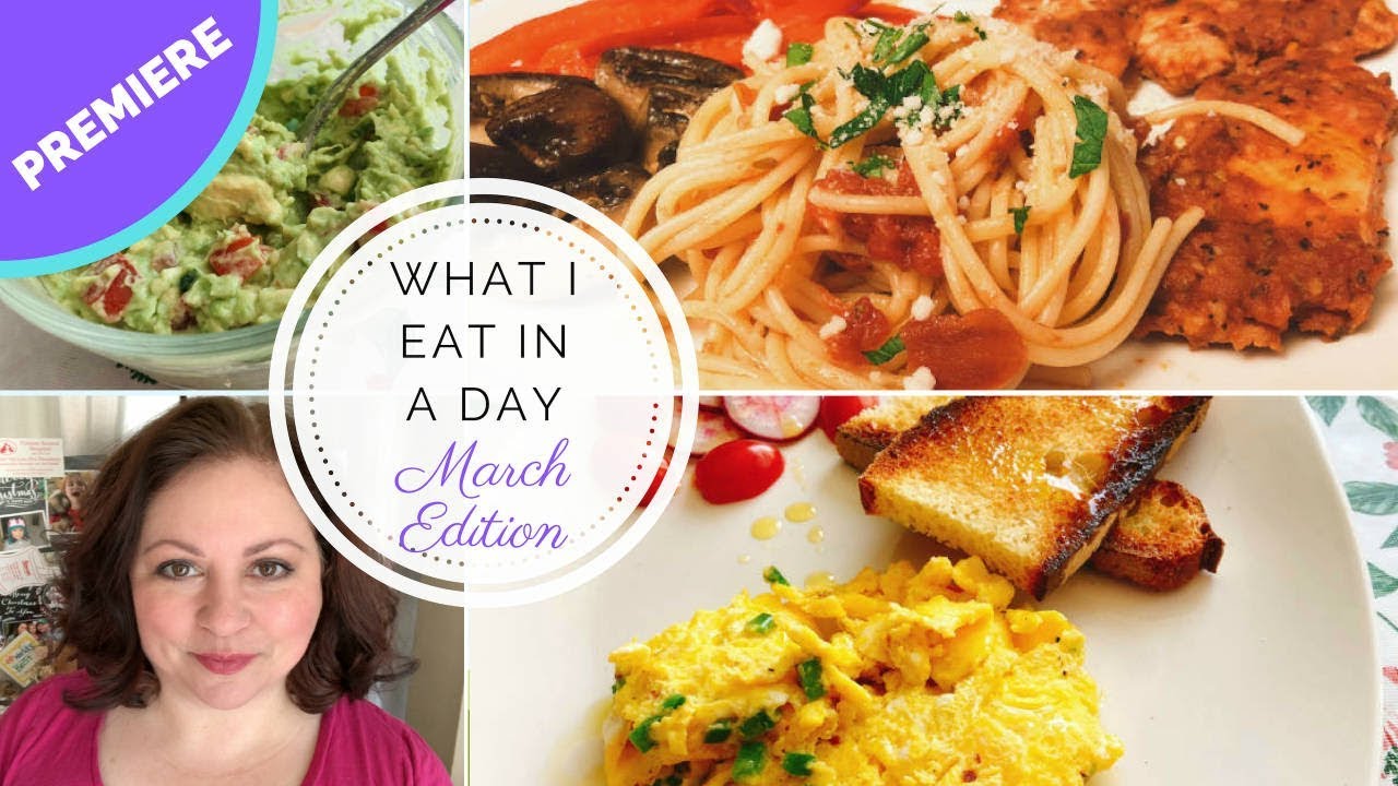What I Eat in a Day - Mediterranean Diet - March edition - YouTube