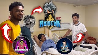 Raistar Meet Gyan Gaming 🙏❤️ | Big Youtubers Meet Gyan Gaming | Gyan Gaming accident @GyanGaming