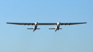 Stratolaunch Aircraft 2nd Successful take off and Landing at Southern California April-2021