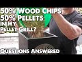 Replacing Pellets With Wood Chips In My Pellet Grill On A Long Cook!