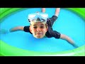 Tata a gresit | Bogdan il pedepseste in piscina cu Gelli Baff | Sketch Bogdan Show | Video for Kids