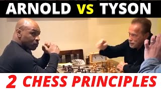 2 Chess Principles to Learn from Arnold vs Mike Tyson | Heavyweight Chess Match