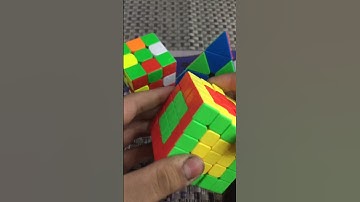 Making an insane looking pattern on 5x5 Rubik’s cube || part 1 || #cube #cuber #cubing #trend #viral