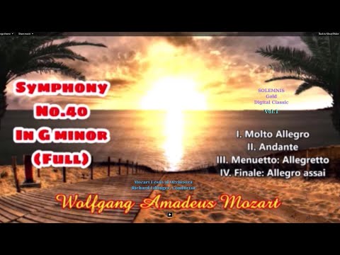 Watch Mozart Symphony No.40 in G minor (Full) SOLEMNIS Gold Digital Classic Vol.1 on YouTube