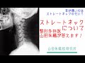 ストレートネックと首の痛みとの関係および枕による症状緩和について｜整形外科医山田朱織