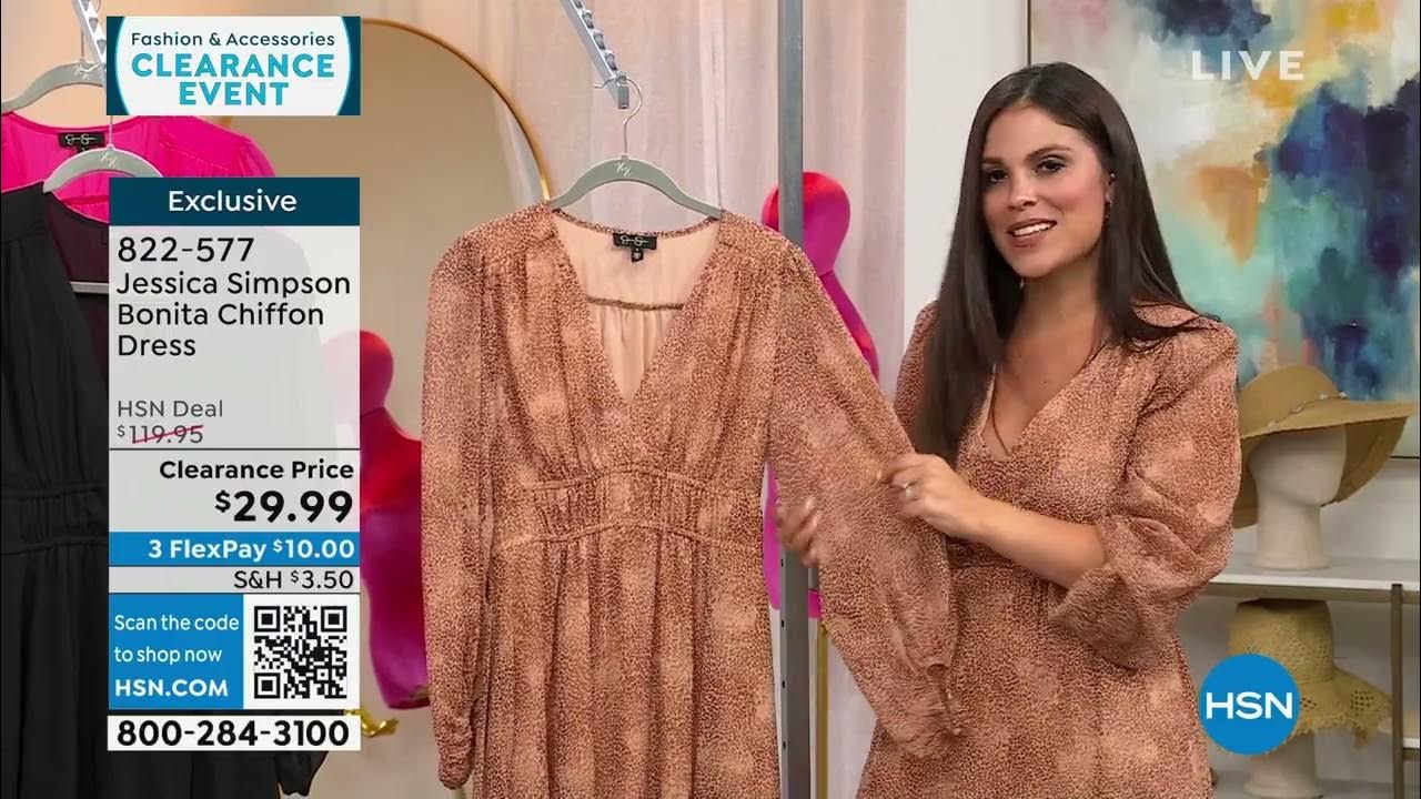 Jessica Simpson Bonita Chiffon Dress