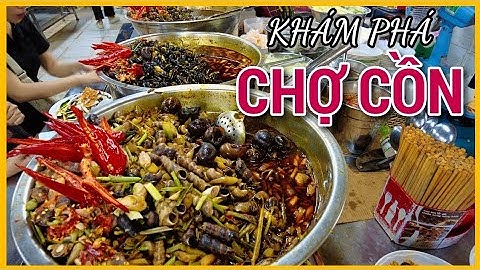 Thử sức ăn sạch Chợ Cồn Đà Nẵng và cái kết - Review chi tiết ẩm thực Chợ Cồn