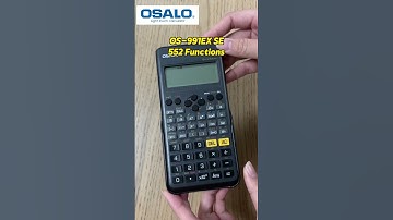 OSALO launches the new SE series of scientific calculators  #osalo#calculator #scientificcalculator