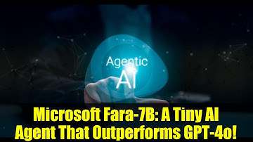 Microsoft Fara-7B: A Tiny AI Agent That Outperforms GPT-4o!