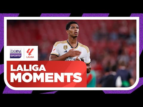 Jude Bellingham nets on dream debut for Real Madrid vs Athletic Bilbao 🤩 | LaLiga 23/24 Moments