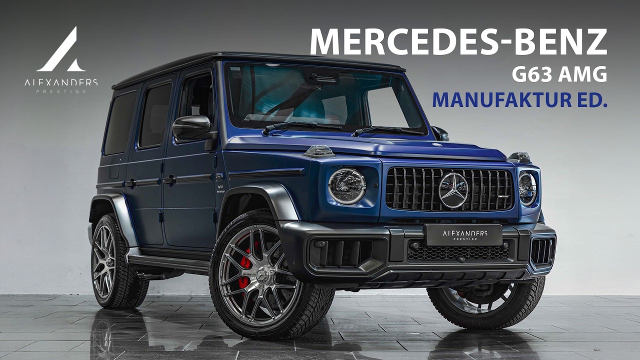 純正 Mercedes-AMG G 63 1:18 G manufaktur Mercedes-Benz G63 AMG Manufaktur Edition - Walkaround - YouTube
