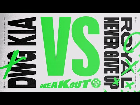 DK vs RNG | 2021 MSI Rumble Day 1