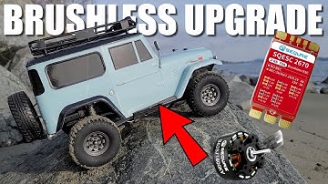 Tamiya CC02 Upgrades! - Brushless Motor and ESC - 2-6S Extreme Power and Low End Control.