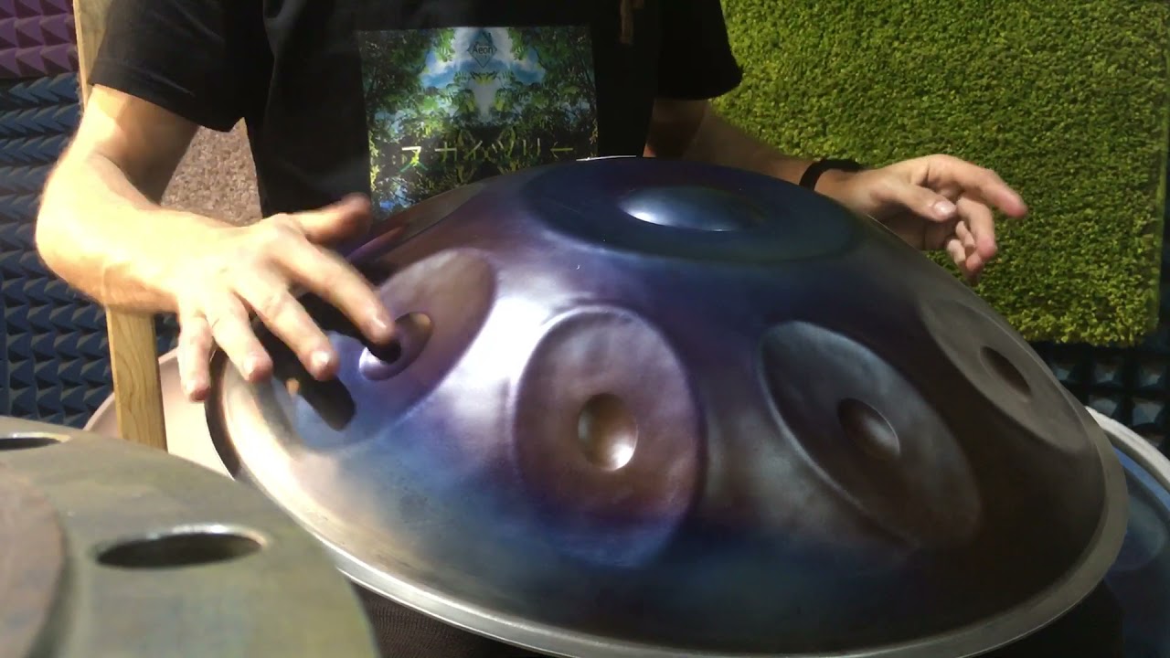 D major Good Vibes scale handpan