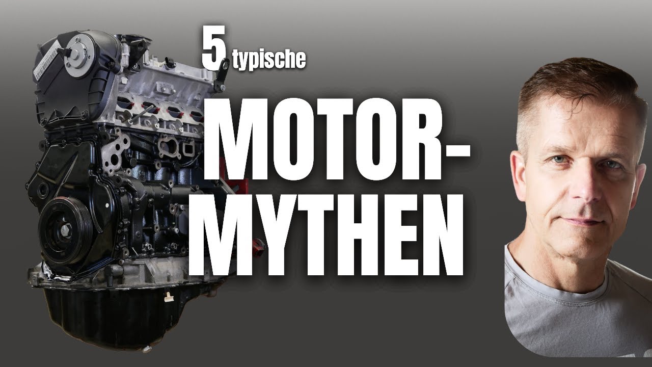 Motorenbauer deckt auf: 5 typische Motor-Mythen!