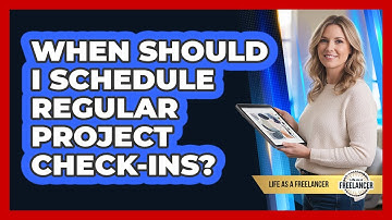 When Should I Schedule Regular Project Check-ins?