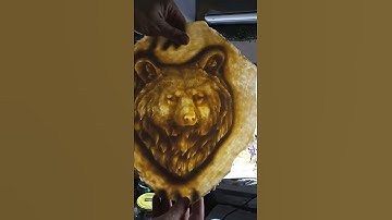 latex bearface 3D image.