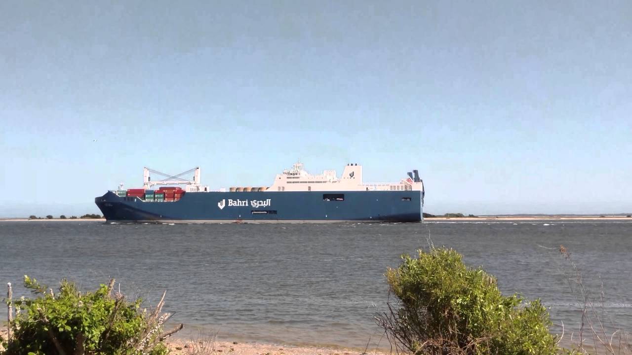 Bahri Hofuf RoRo cargo ship YouTube