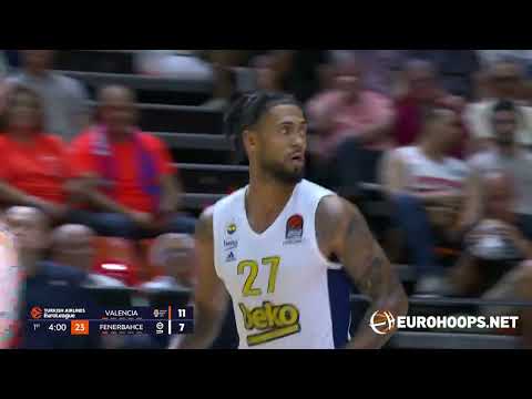 Valencia - Fenerbahce 77-74 🎯 Tyler Dorsey (17 points on 4/7 3PT, 3 assists)