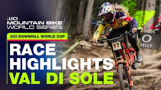 Val di Sole Elite Women Downhill Race Highlights | UCI Mountain Bike World Series