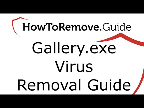 Gallery.exe Virus Removal