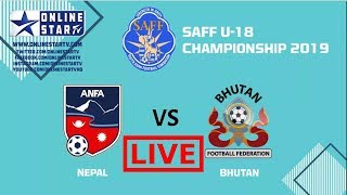 LIVE Stream: SAFF U18 Championship 2019 – Bhutan vs Nepal