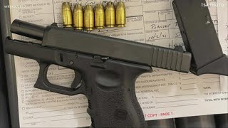 Record number of guns confiscated by the TSA