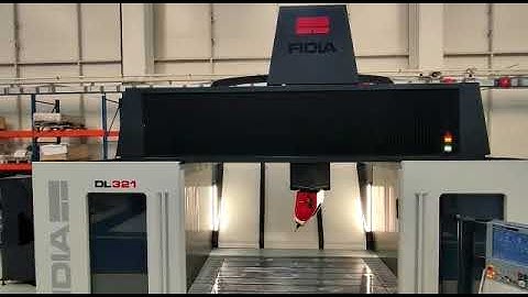 FIDIA MACHINE - DL321external overview