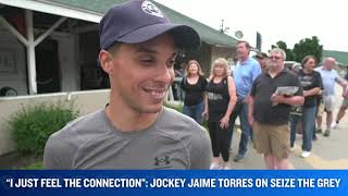 Jockey Jaime Torres On Preakness Stakes Winner Seize The Grey