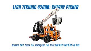 1x LEGO® 42088 Technic Set Cherry Picker